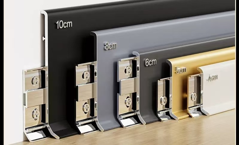 Snap-In Aluminum Skirting Board Snap-In Aluminum Skirting Board