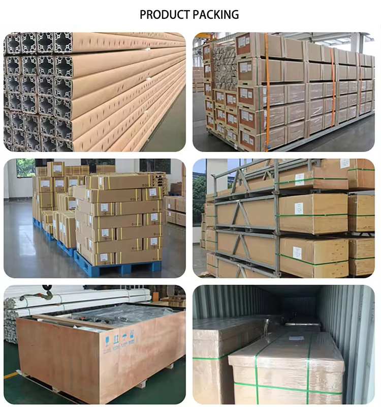 20*20 size 2020 Customization Anodized 6063 T5 Industrial Aluminum Profile Extrusion