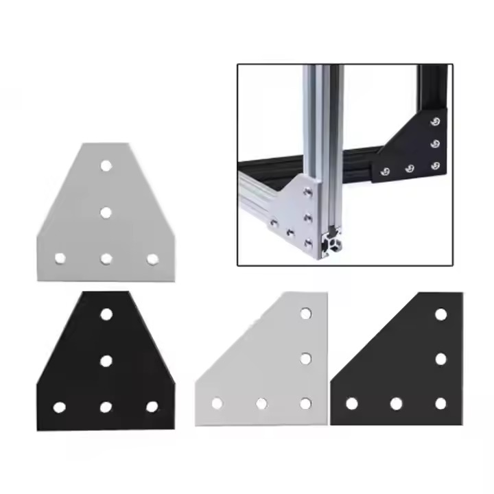 20*20 size 2020 Customization Anodized 6063 T5 Industrial Aluminum Profile Extrusion