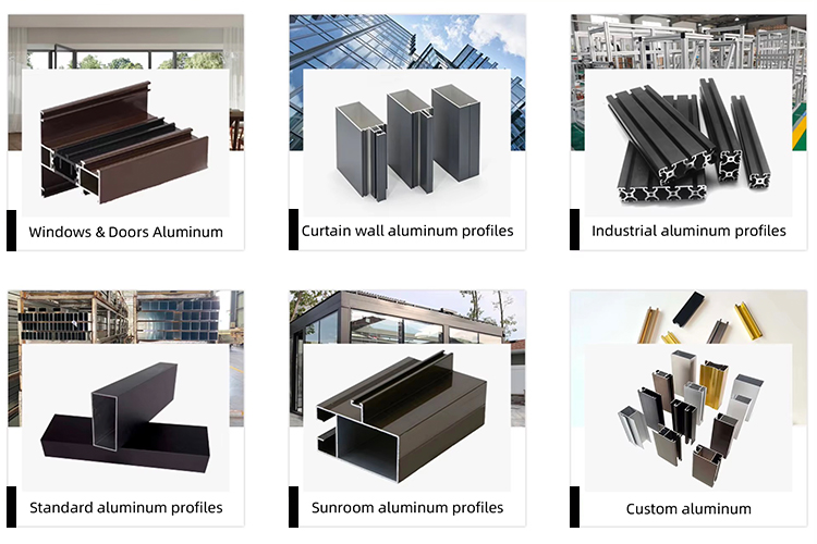 Aluminium Profiles for Window and door