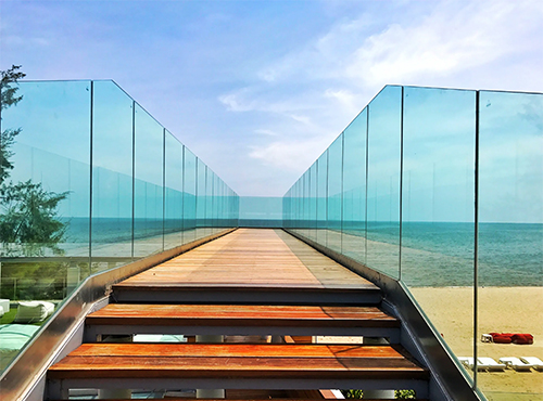 aluminium glazing handrail profiles