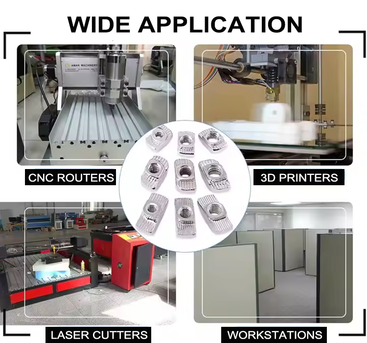  T-Nut for T-Slot Aluminium Profiles