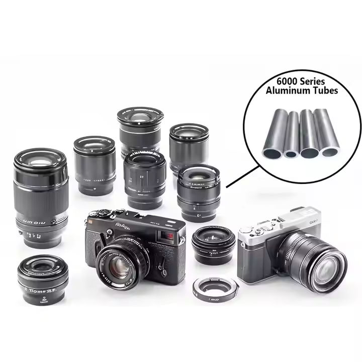 Industrial Custom Aluminium Round Pipe Tube | 6063-T5 / 6061-T6