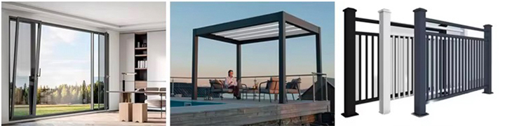 Aluminium Profiles for Window and door