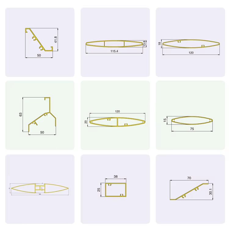 Louver Aluminium Profiles