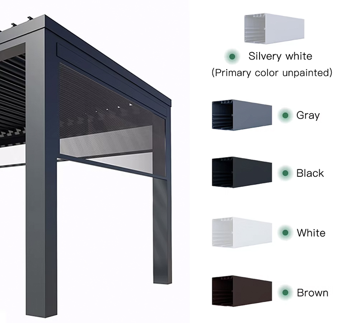 Aluminium Pergola Profiles