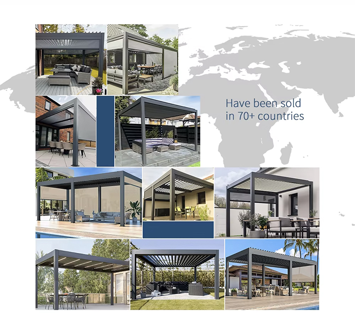 Aluminium Pergola Profiles