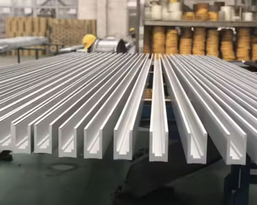 aluminium glazing handrail profiles