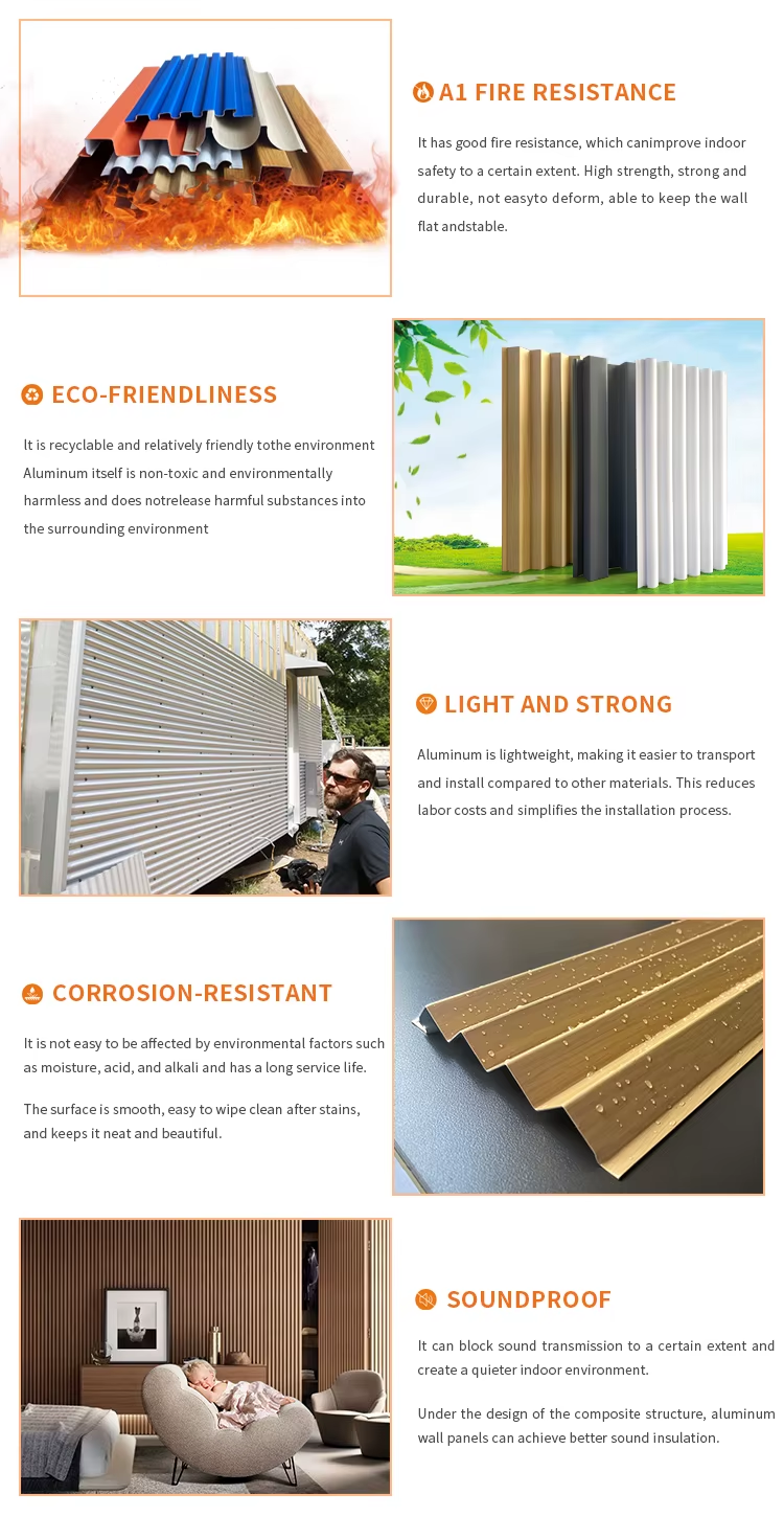 Fluted Aluminum Facade Panels Fluted Aluminum Facade Panels