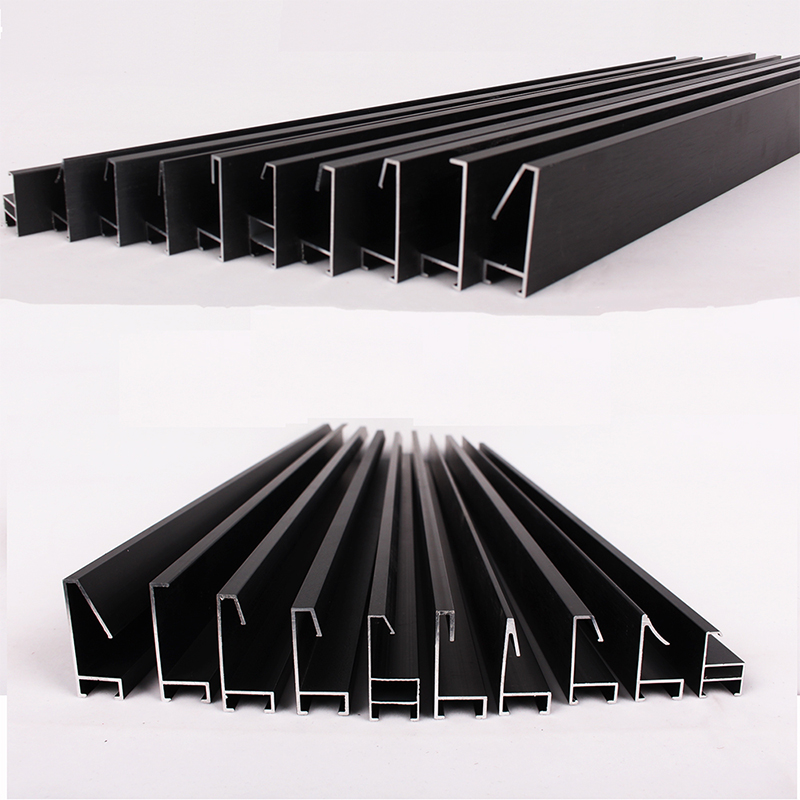 Custom Precision Mirror Frame Aluminum Alloy Extrusion Profiles|6063-T5