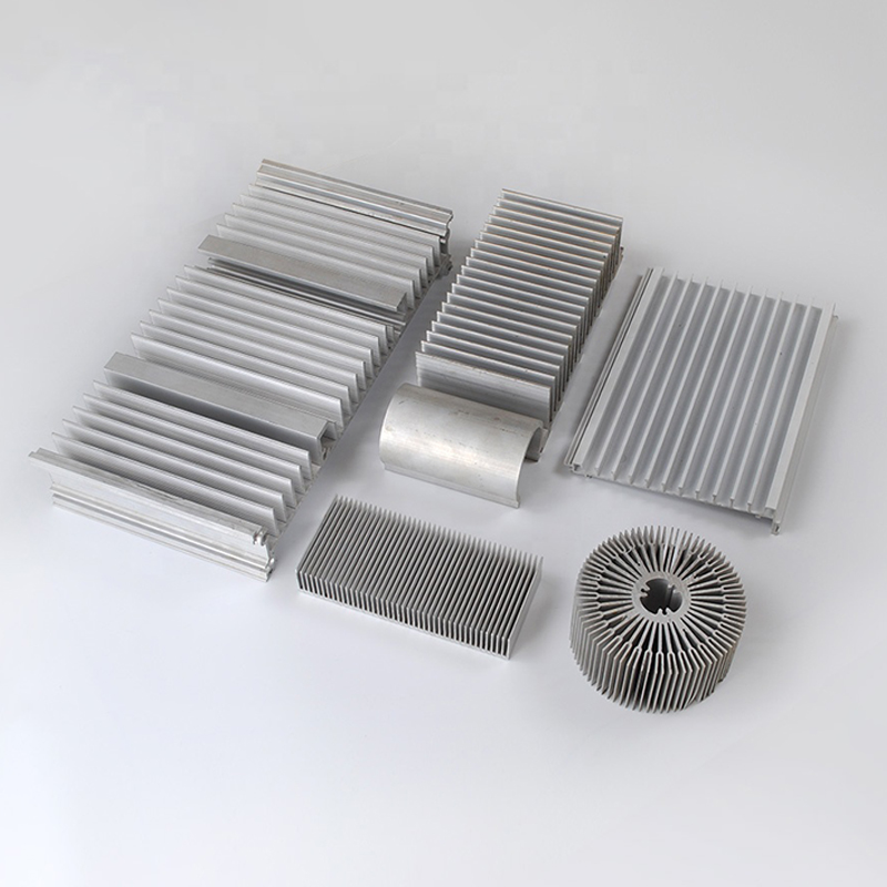 Extruded Aluminum LED Light Module Radiator