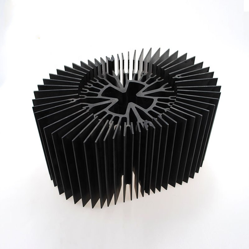 Extruded Aluminum LED Light Module Radiator