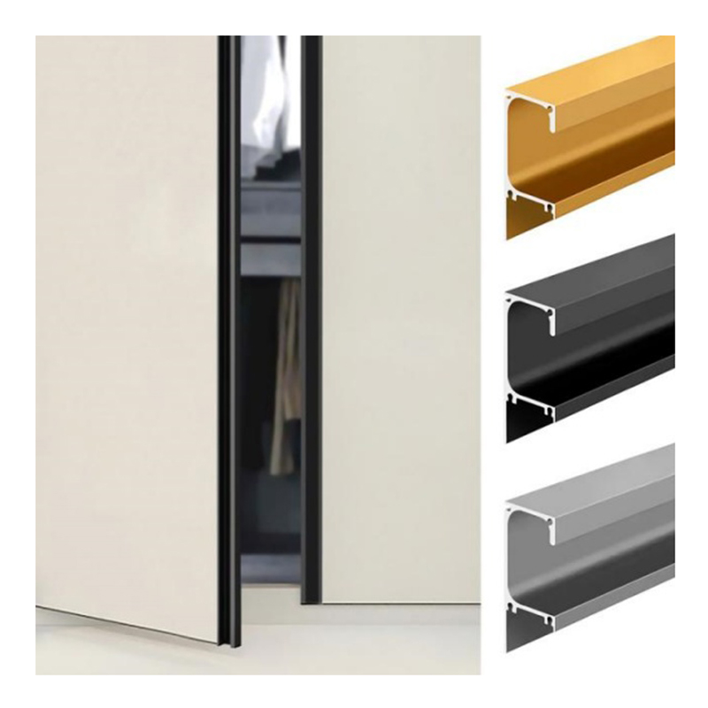 G Shape Aluminum Kitchen Cabinet Handle Profiles