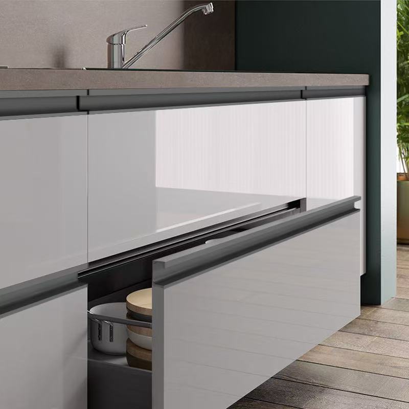 G Shape Aluminum Kitchen Cabinet Handle Profiles