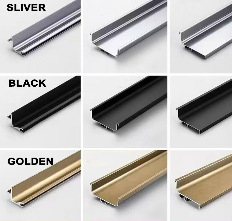 aluminum kitchen cabinet handles