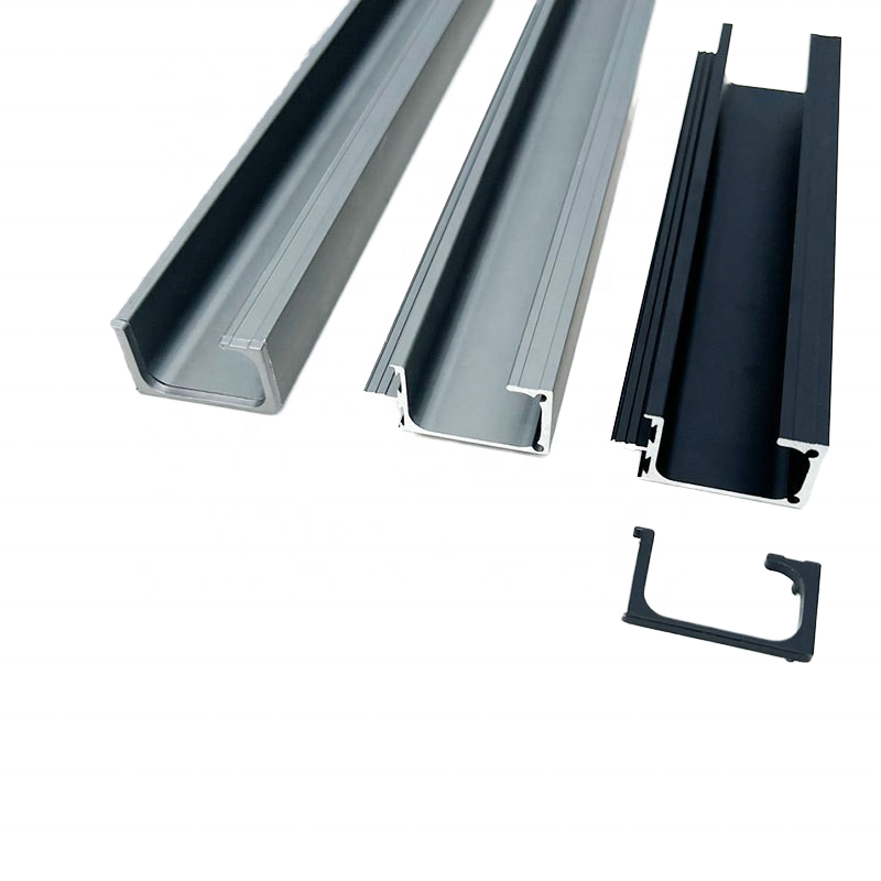 G Shape Cabinet Door Anodizing Aluminum Handle profiles