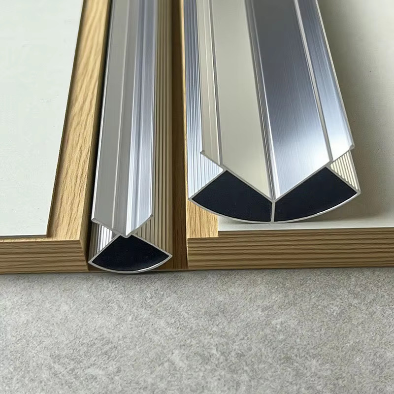 Aluminum corner guard trim for MDF 18mm panels