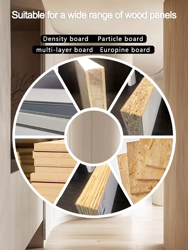 Aluminum corner guard trim for MDF 18mm panels