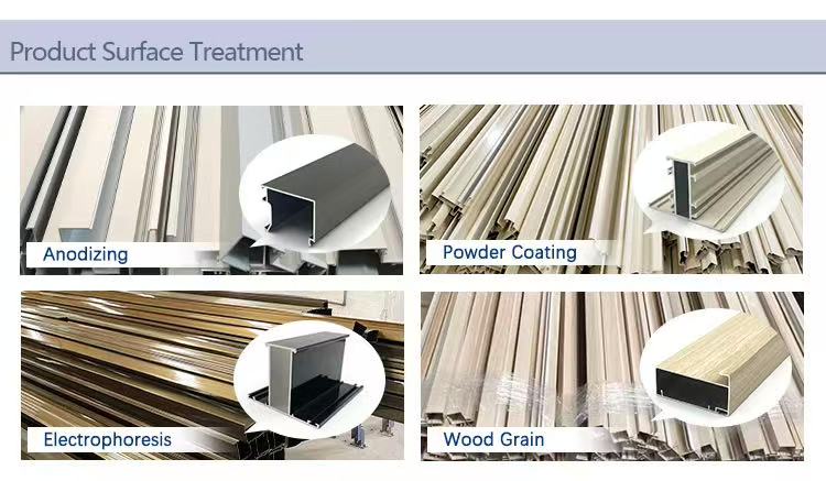  L/T/Z Zekolo Fasha Aluminium Window Profiles