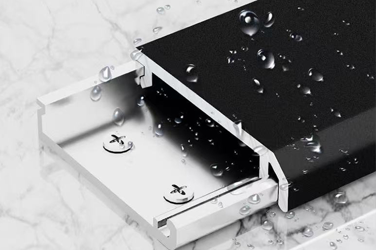 40/60/80/100mm aluminium plinth 40/60/80/100mm aluminium plinth