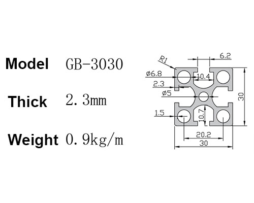 How to Calculate Aluminum Profile Theoretical Weight