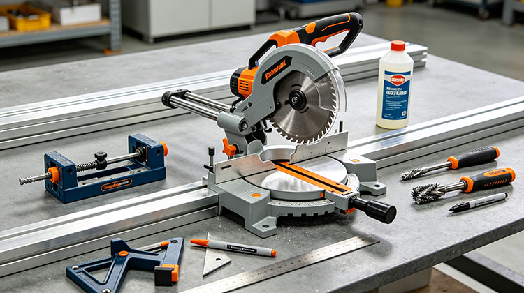 How to Cut Aluminum Extrusion & Section Profiles | Complete Cutting Guide