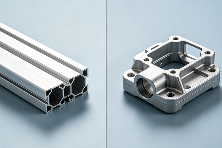 Extruded Aluminum vs Die Cast Extruded Aluminum vs Die Cast