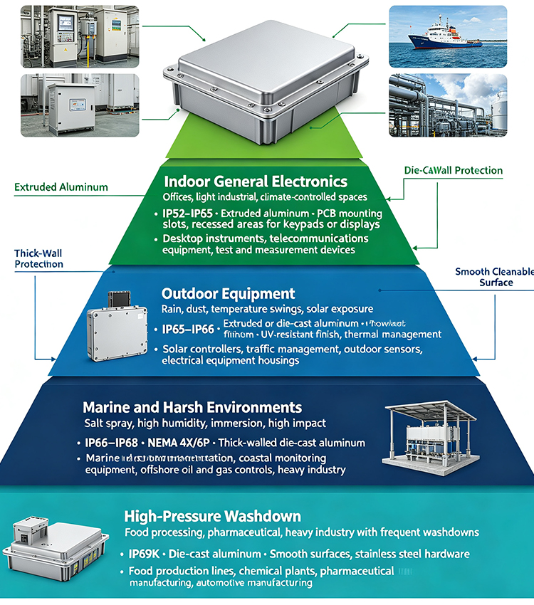 Aluminum Enclosure IP Rating Guide for Engineers Aluminum Enclosure IP Rating Guide for Engineers